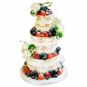 Свадебный торт Кружевной №95703