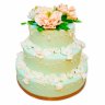 Свадебный торт Цветы №95706