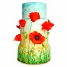 Свадебный торт Цветы №95708