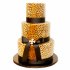 Свадебный торт Леопардовый №95725