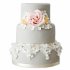 Свадебный торт Цветы №95738