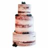 Свадебный торт В горошек №95751