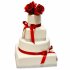 Свадебный торт С бантами №95810