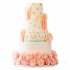 Свадебный торт Цветы №95820