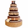 Свадебный торт Золотой №95825