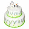 Свадебный торт Бумажная годовщина №95853