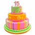 Торт Разноцветный №95863