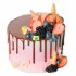 Торт жене с ягодами №96161