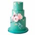 Свадебный Торт Цветы №96229