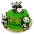 Торт с пандами №96547