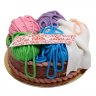 Торт с цветами на День Рождения №96567