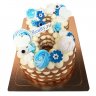 Торт с цветами №96750