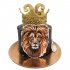 Торт корона и лев №96729