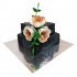 Торт с цветами №96870