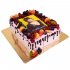 Торт с фруктами и фотографией №97017