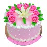 Торт с цветами №97184