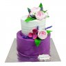 Торт с цветами №97141