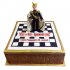 Торт шахматная доска и король №97318