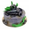 Шоколадный торт механику с инструментами из мастики №112647