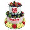 Торт корзина ягод и фруктов №97612