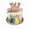 Торт с принцессами №98229