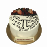 Торт учителю математики на День Рождения на 65 лет №109329