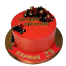 Торт на юбилей 25 лет девушке с ягодами №106489