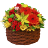 Торт из цветов №98497