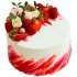 Торт ягоды и цветок №98524