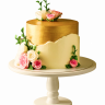 Торт с цветком №98628