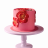 Торт с цветком №98635