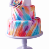 Торт с цветами №98645