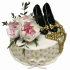 Торт цветы и туфли №98702