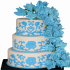 Торт свадебный №98841
