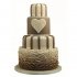 Торт свадебный №99138