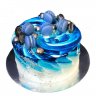 Торт синий №99571