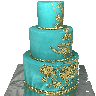 Торт свадебный №99375