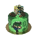 Торт зеленый №99461