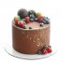 Торт шоколадный с ягодами №99529