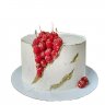 Торт с цветами и ягодами №99551