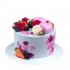 Торт с цветами и ягодами №99551