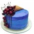 Торт синий с ягодами №99670