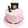 Торт розовый №99846